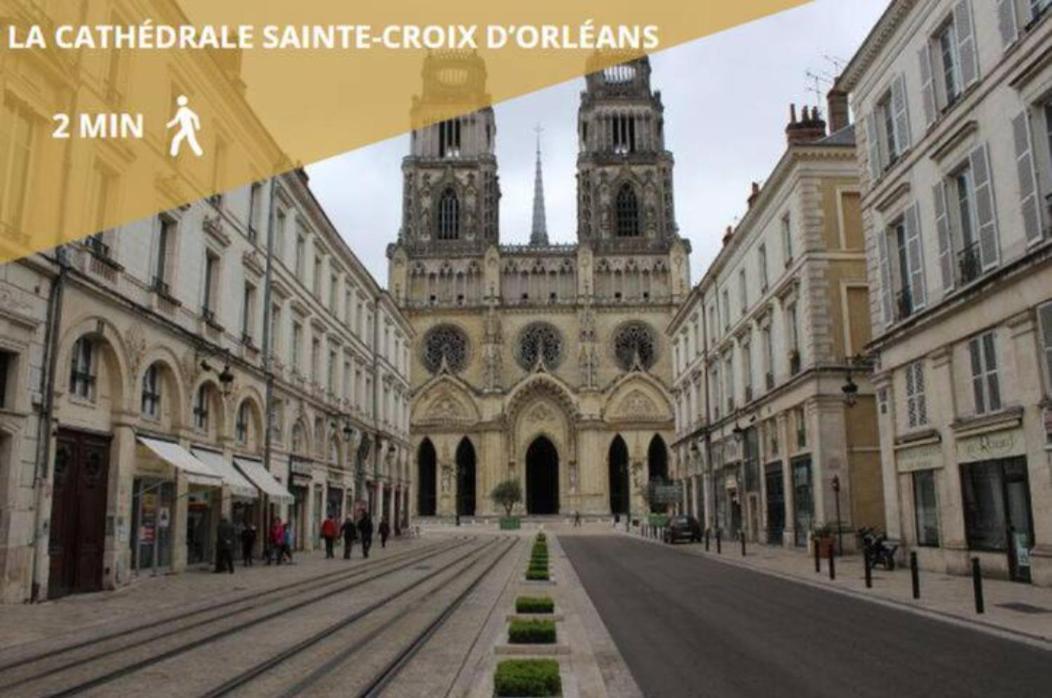 Apartamento Studio Contemporain A Deux Pas De La Cathedrale Orléans Exterior foto